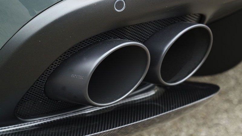 Photo of Novitec Tailpipes (Set of 2) with New Mesh Insert for the Ferrari GTC4Lusso - Image 2
