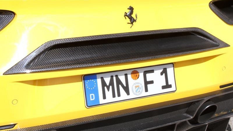 Photo of Novitec Rear Air Outlet (Central) for the Ferrari 488 GTB/Spider - Image 3