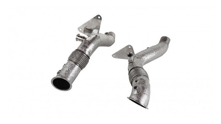 Photo of Novitec Catalyst Replacement Pipe (Set of 2) for the Ferrari F8 Tributo/Spider - Image 1