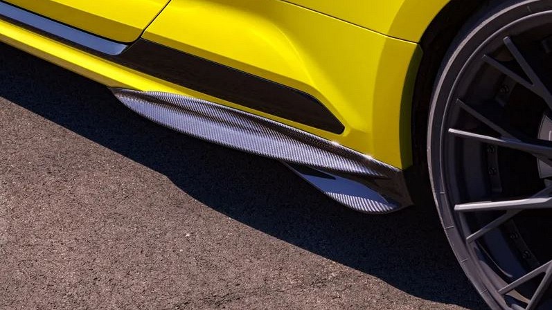 Photo of Capristo Carbon Fibre Side Fins (F5/Coupe) for the Audi RS5 Quattro - Image 2