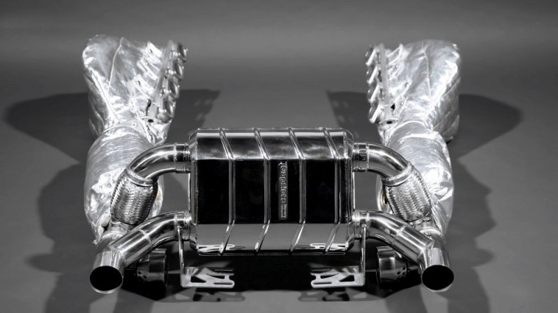 Photo of Capristo Valved Sports Exhaust with Catless Downpipes for the Ferrari F430 Coupe/Spider - Image 4