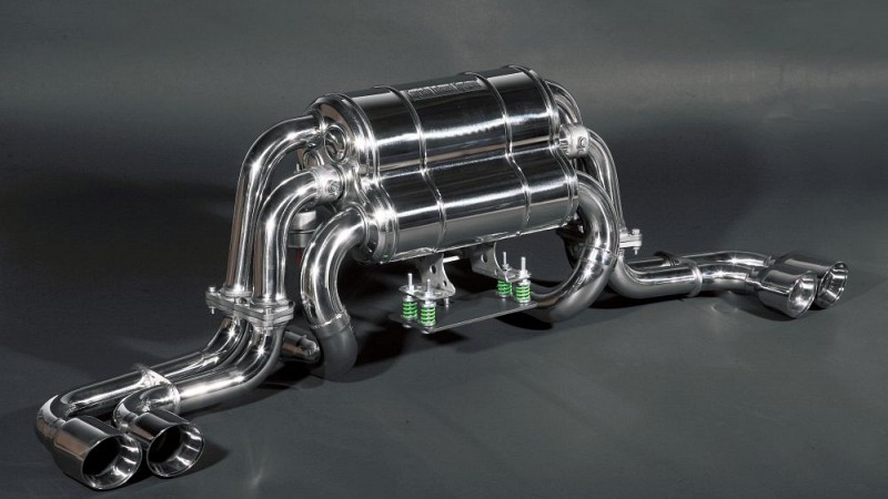 Photo of Capristo Sports Exhaust 1/3 with Valves for the Ferrari 360 - Image 2
