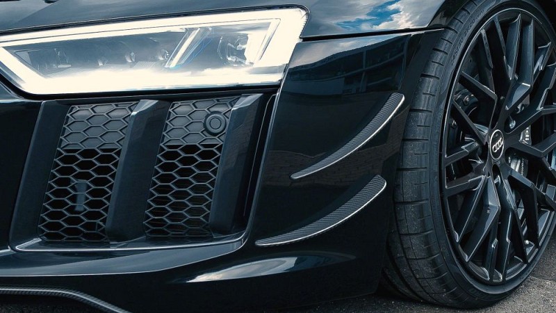 Photo of Capristo Front Fins (Carbon) for the Audi R8 Gen 2 V10 (2016-2019) - Image 3