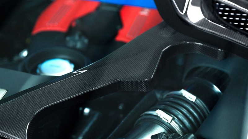 Photo of Capristo Engine Bonnet in Carbon & Glass (Spider) for the Ferrari 488 GTB/Spider - Image 9