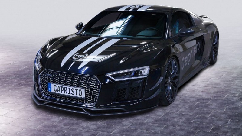 Photo of Capristo Front Spoiler (Carbon) for the Audi R8 Gen2 Pre-Facelift (2016-2019) - Image 5