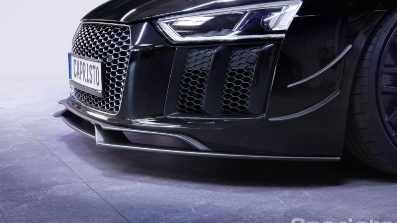 Photo of Capristo Front Fins (Carbon) for the Audi R8 Gen2 Pre-Facelift (2016-2019) - Image 2