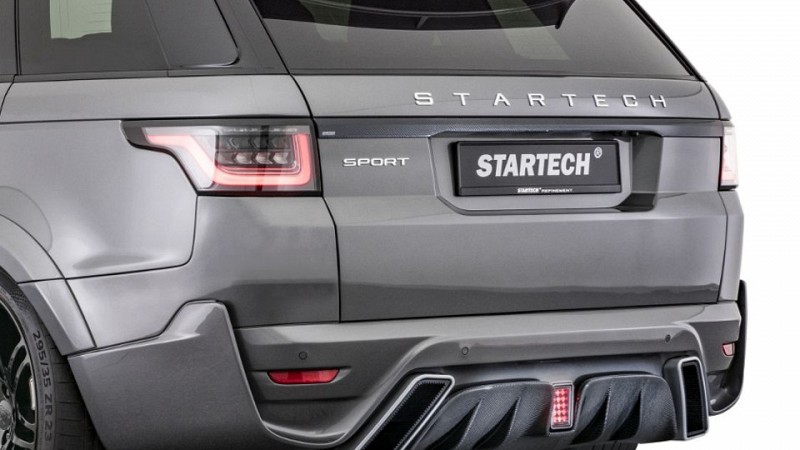 Photo of Startech Rear bumper with carbon diffusor for the Land Rover Range Rover Sport - Image 1