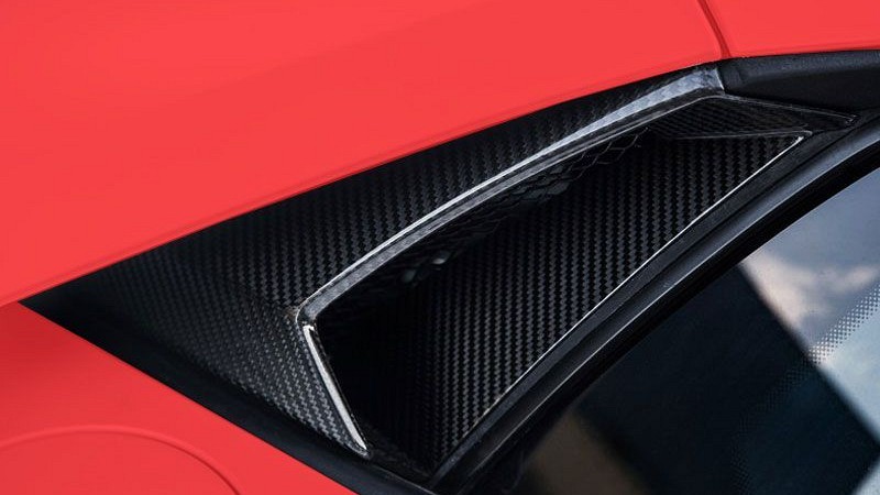 Photo of Novitec Air Intake Side Windows (Coupe) for the Lamborghini Huracan LP580-2 RWD - Image 4