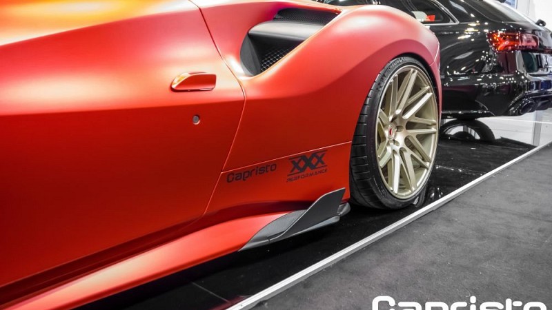 Photo of Capristo Side Fins (Carbon) for the Ferrari 488 GTB/Spider - Image 3