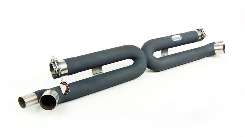Photo of Quicksilver Ceramic Coated Sport Exhaust OR Decat Pipes (2011-15) for the Porsche 991 (Mk I) Turbo - Image 1
