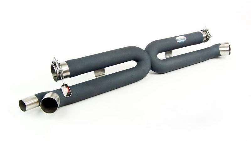 Photo of Quicksilver Ceramic Coated Sport Exhaust OR Decat Pipes (2011-15) for the Porsche 991 (Mk I) Carrera - Image 1