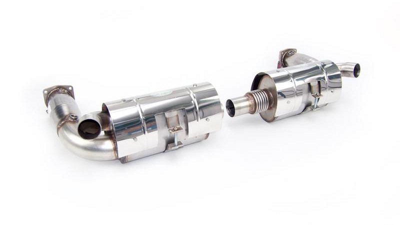 Photo of Quicksilver Sport Exhaust with Race Catalysts (2006-09) for the Porsche 997 (Mk I) Turbo/GT2 - Image 3