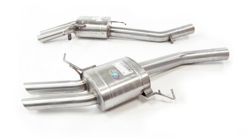 Photo of Quicksilver Sport Exhaust Rear Sections (2014 on) for the Rolls Royce Ghost Series II (2014-2020) - Image 1