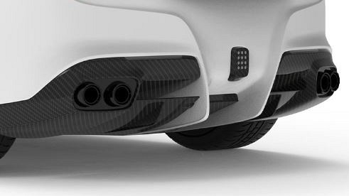 Photo of 1016 Industries Carbon Rear Diffuser for the Ferrari F12 Berlinetta - Image 1