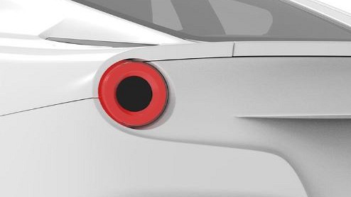 Photo of 1016 Industries Carbon Rear Light Covers for the Ferrari F12 Berlinetta - Image 1