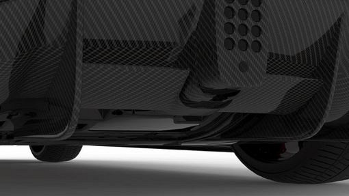 Photo of 1016 Industries Carbon Diffuser Add-On (Lower) for the Ferrari 488 GTB/Spider - Image 1