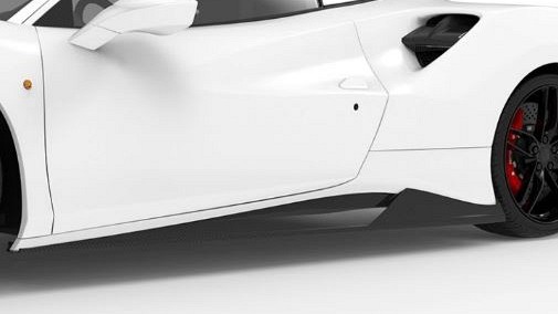 Photo of 1016 Industries Carbon Side Skirts for the Ferrari 488 GTB/Spider - Image 1