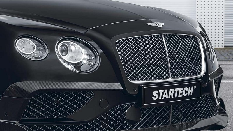 Photo of Startech Carbon front spoiler lip for the Bentley Continental GTC - Image 1