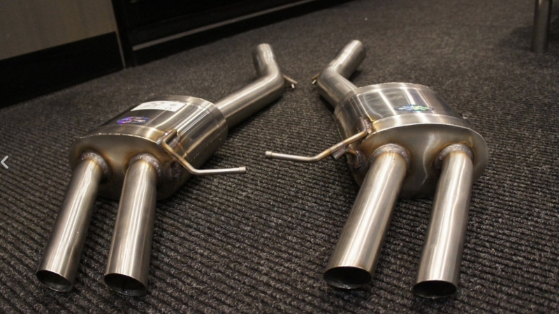 Photo of Quicksilver Sport Exhaust Rear Sections (2014 on) for the Rolls Royce Ghost Series II (2014-2020) - Image 2