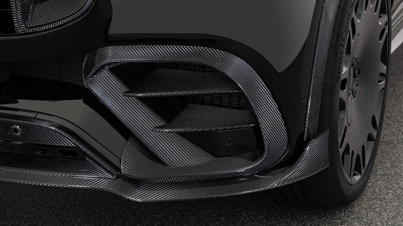 Photo of Brabus CARBON FRONT FASCIA ATTACHMENTS for the Mercedes Benz GLS63 AMG (X167) - Image 1
