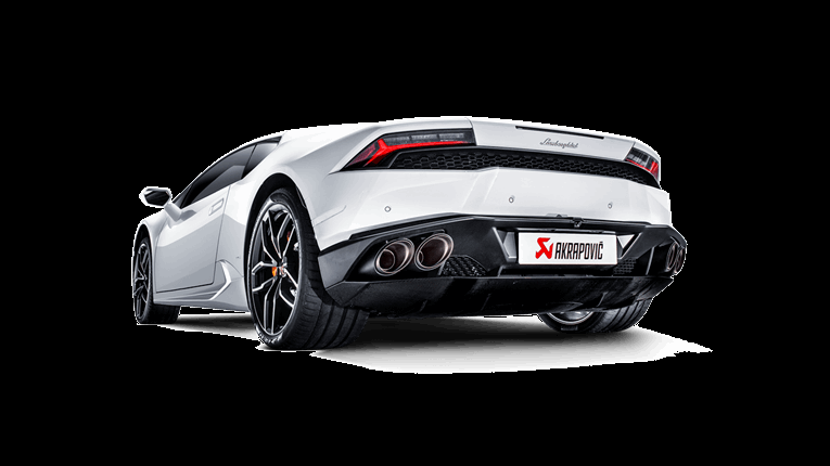 Photo of Akrapovic Slip-On Line Titanium Exhaust for the Lamborghini Huracan - Image 8