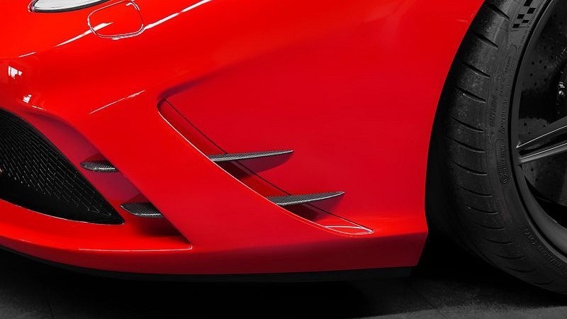 Photo of Capristo Front Fins in Carbon Fibre for the Ferrari 458 Speciale/Aperta - Image 3