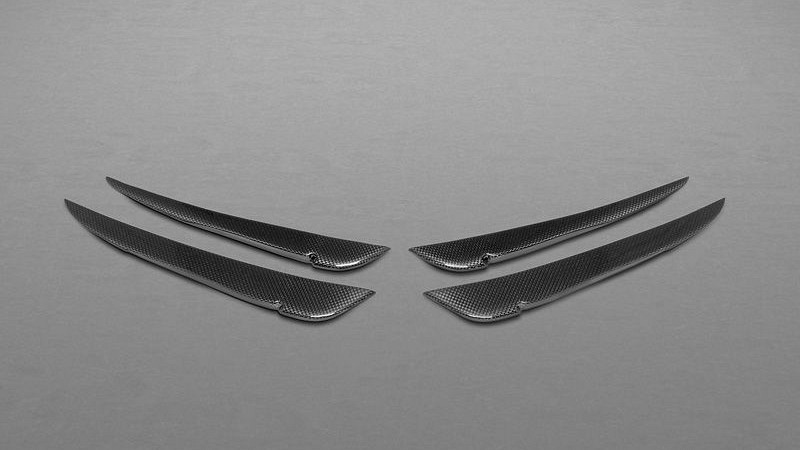 Photo of Capristo Front Fins in Carbon Fibre for the Ferrari 458 Speciale/Aperta - Image 2