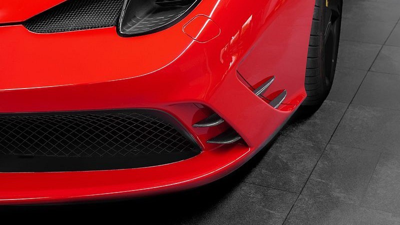 Photo of Capristo Front Fins in Carbon Fibre for the Ferrari 458 Speciale/Aperta - Image 4