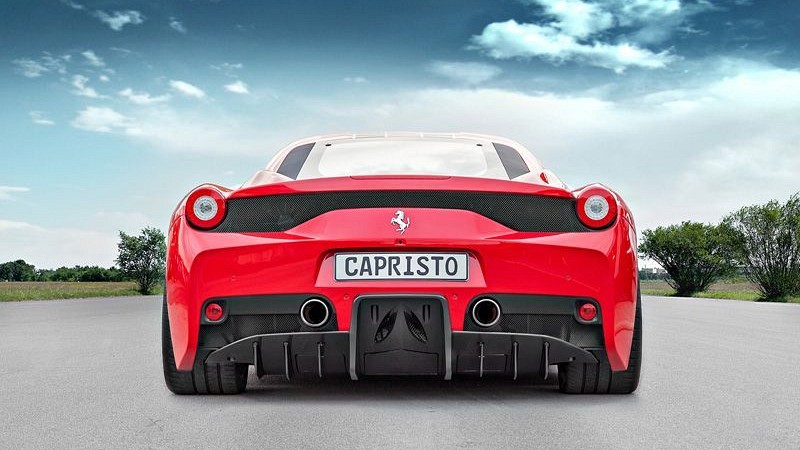Photo of Capristo Rear Diffusor in Carbon Fibre for the Ferrari 458 Speciale / Aperta - Image 4