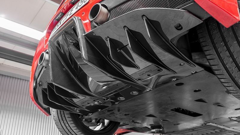 Photo of Capristo Rear Diffusor in Carbon Fibre for the Ferrari 458 Speciale/Aperta - Image 2