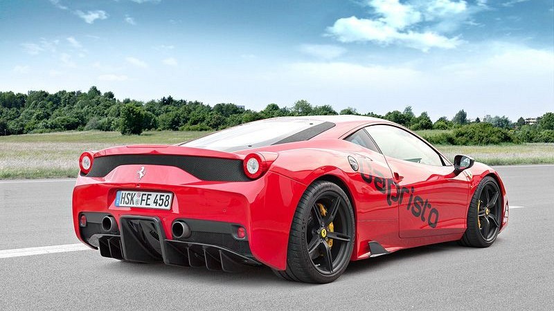 Photo of Capristo Rear Diffusor in Carbon Fibre for the Ferrari 458 Speciale/Aperta - Image 3