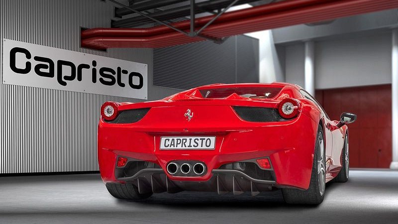 Photo of Capristo Rear Diffusor in Carbon Fibre for the Ferrari 458 Italia/Spider - Image 2