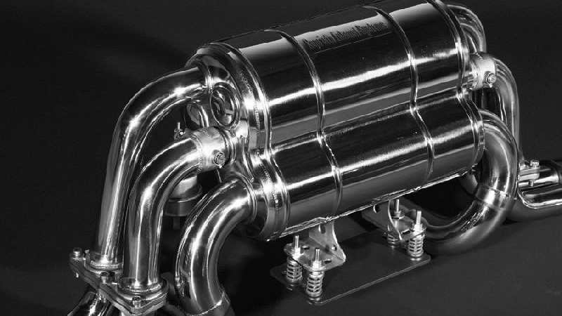 Photo of Capristo Sports Exhaust 1/3 with Valves for the Ferrari 360 - Image 3