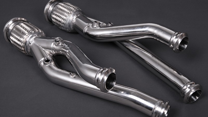 Photo of Capristo cat replacement pipes for the Lamborghini Aventador SV - Image 1