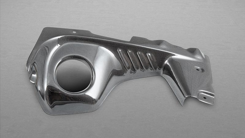 Photo of Capristo Engine Compartment Side Covers in Carbon Fibre (Spider) for the Ferrari 458 Italia/Spider - Image 3