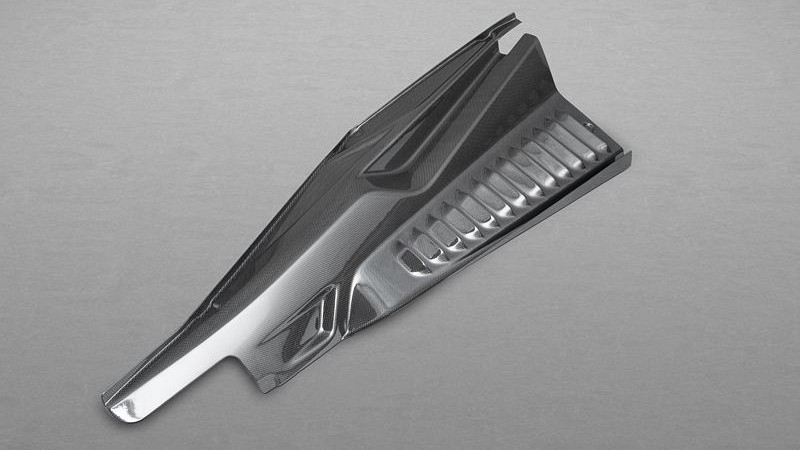 Photo of Capristo Engine Compartment Side Covers in Carbon Fibre (Italia/Speciale) for the Ferrari 458 Speciale/Aperta - Image 4