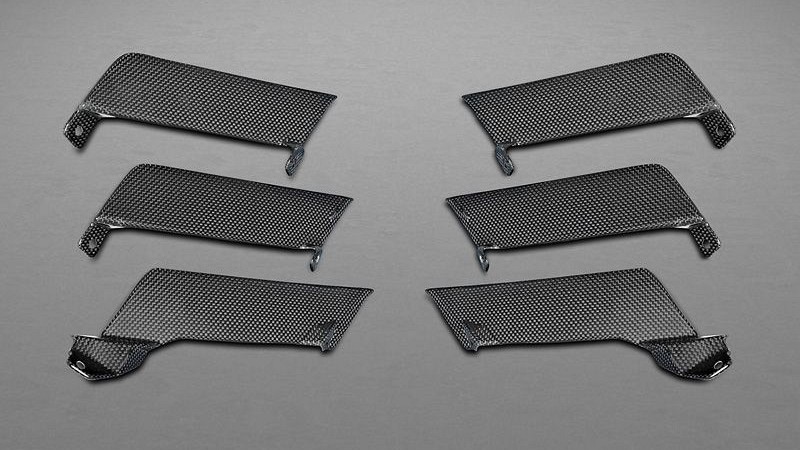 Photo of Capristo Air Outlet Vents in Carbon Fibre for the Ferrari 458 Speciale/Aperta - Image 2