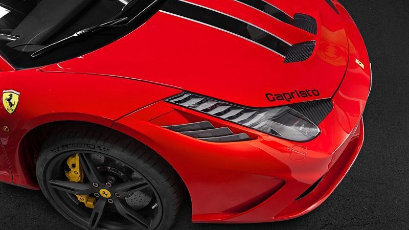 Photo of Capristo Air Outlet Vents in Carbon Fibre for the Ferrari 458 Speciale/Aperta - Image 5