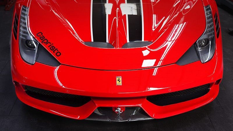 Photo of Capristo Air Intake Flaps in Carbon Fibre for the Ferrari 458 Speciale/Aperta - Image 3