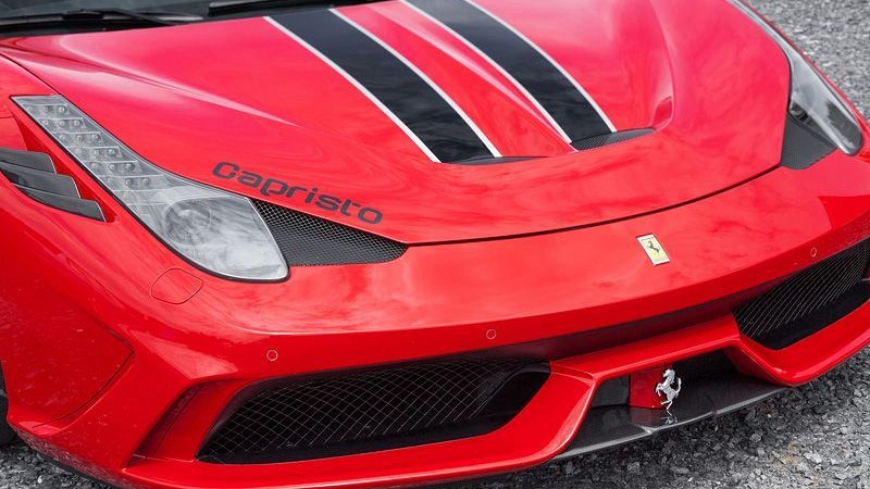Photo of Capristo Air Intake Flaps in Carbon Fibre for the Ferrari 458 Speciale/Aperta - Image 2