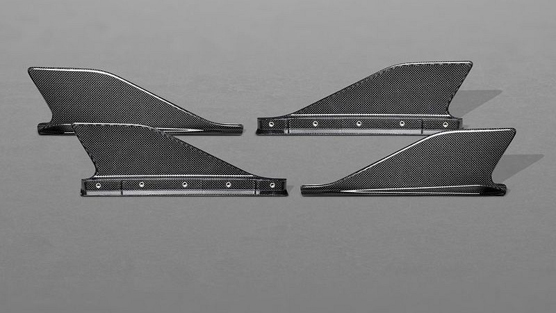 Photo of Capristo Side Fins in Carbon Fibre for the Ferrari 458 Speciale/Aperta - Image 5