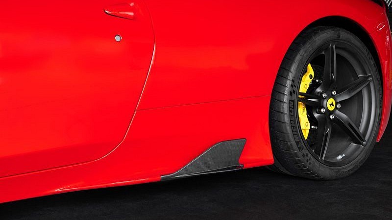 Photo of Capristo Side Fins in Carbon Fibre for the Ferrari 458 Speciale/Aperta - Image 4