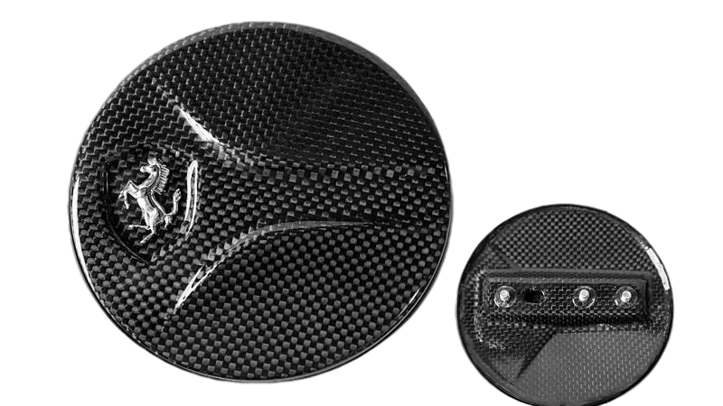 Photo of Capristo Fuel Tank Cap in Carbon Fibre for the Ferrari 458 Speciale/Aperta - Image 1