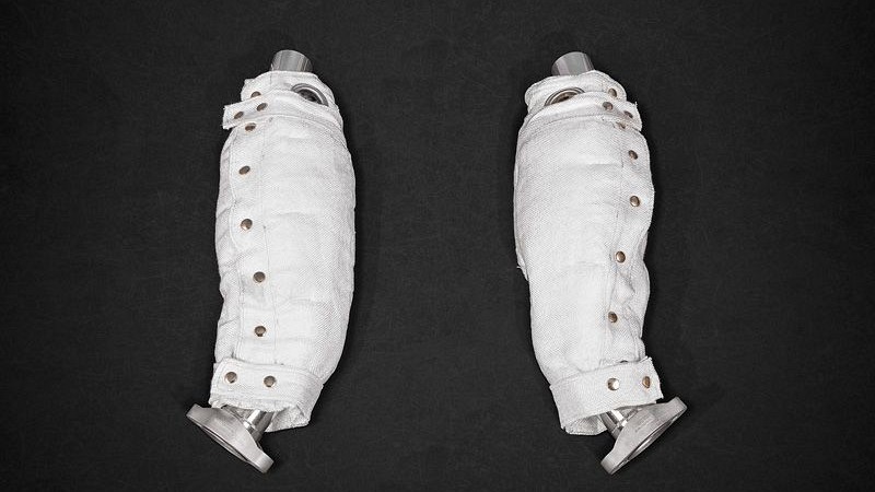 Photo of Capristo Catalytic Converters with Heat Protection for the Ferrari 360 - Image 1