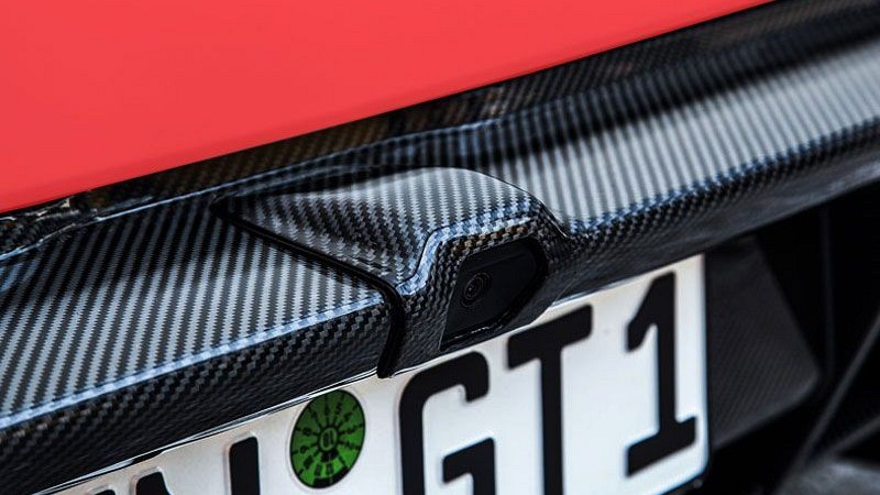 Photo of Novitec Rearview Camera Cover for Novitec Diffusor for the Lamborghini Huracan LP610-4 - Image 5