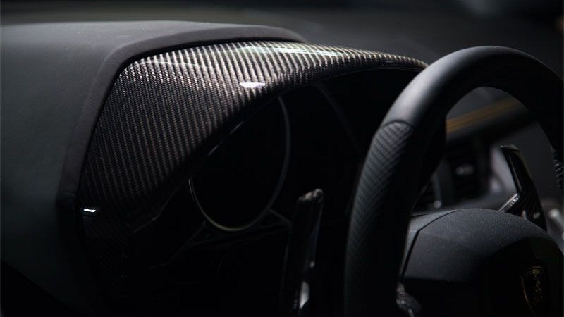 Photo of Novitec Cover for Instrument Panel for the Lamborghini Aventador - Image 2