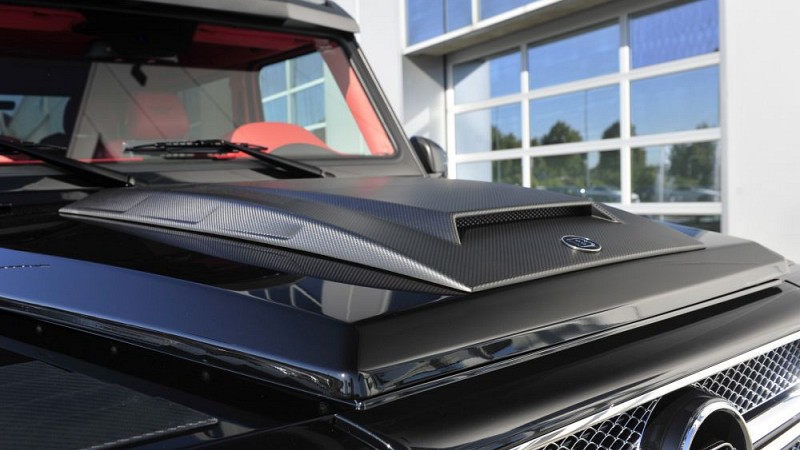 Photo of Brabus Hood Attachment (Carbon) for the Mercedes Benz G63 AMG (W463) - Image 3