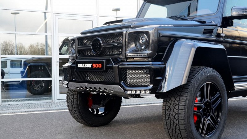 Photo of Brabus Front Bumper Add-Ons for the Mercedes Benz G63 AMG (W463) - Image 1
