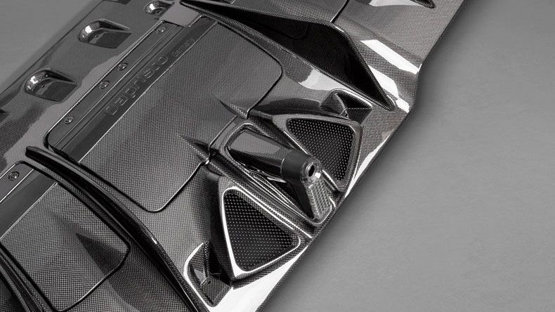 Photo of Capristo Rear Diffuser (Carbon) for the Ferrari 488 GTB/Spider - Image 3