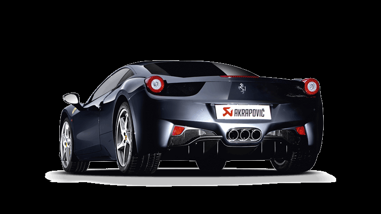 Photo of Akrapovic Slip-On Line Titanium Exhaust for the Ferrari 458 Italia / Spider - Image 6